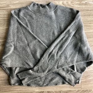 Long Sleeved Grey Sweater/Blouse